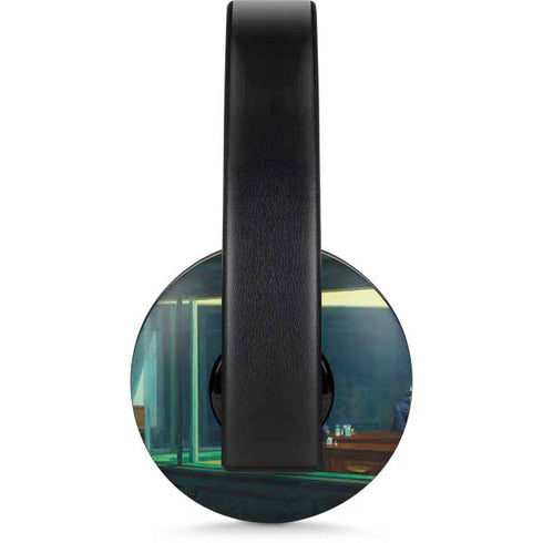 Edward Hopper Nighthawks 1942 PlayStation 4 Gold Wireless Headset Skin