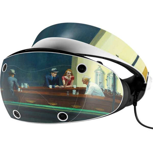 Edward Hopper Nighthawks 1942 PlayStation VR2 Skin