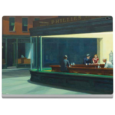 Edward Hopper Nighthawks 1942 Surface Book 2 15in Skin