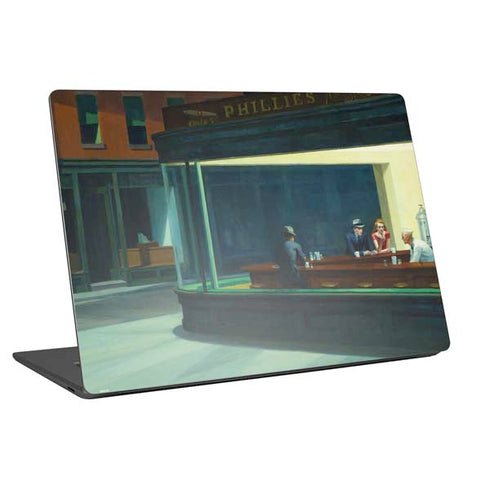 Edward Hopper Nighthawks 1942 Universal Laptop 17in (13.8 x 10in) Skin