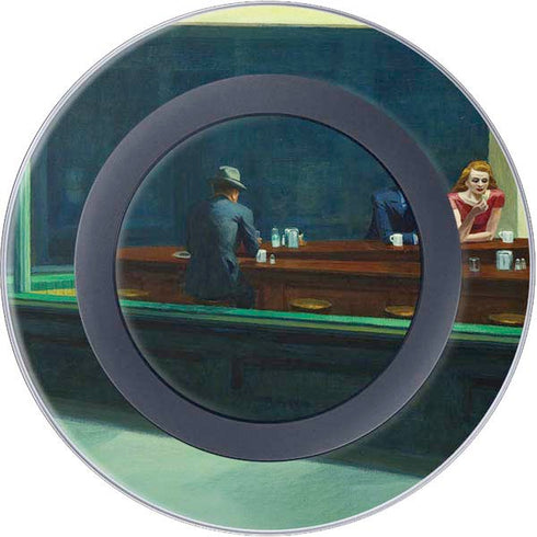 Edward Hopper Nighthawks 1942 Wireless Charger Skin