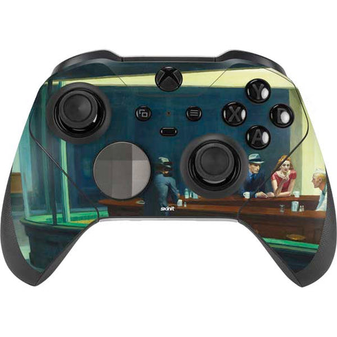 Edward Hopper Nighthawks 1942 Xbox Elite Wireless Controller Series 2 Skin