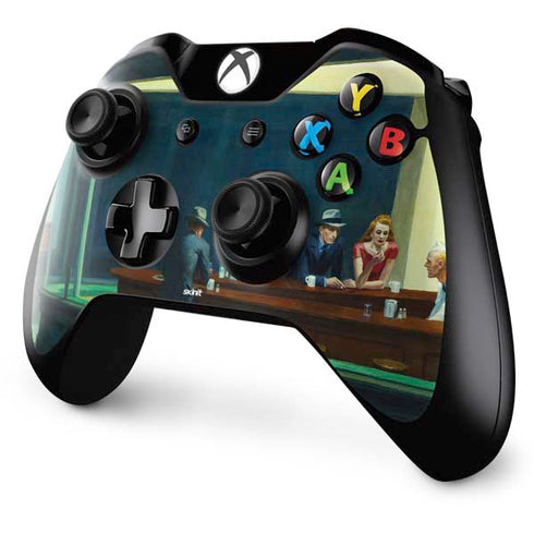 Edward Hopper Nighthawks 1942 Xbox One Controller Skin