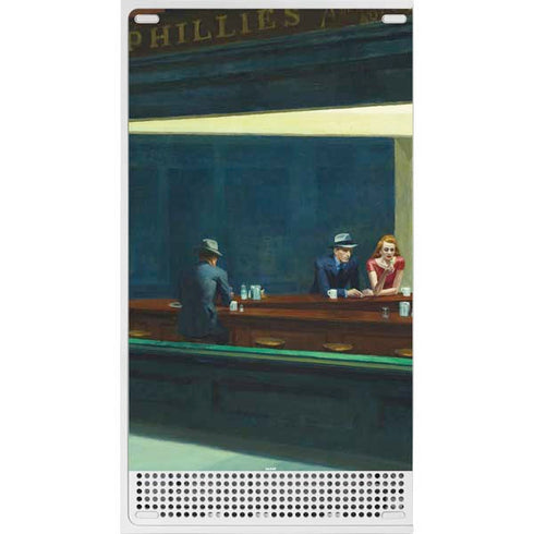 Edward Hopper Nighthawks 1942 Xbox Series S Console Skin