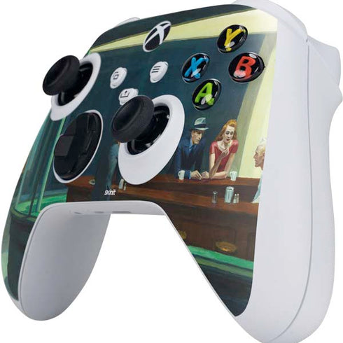 Edward Hopper Nighthawks 1942 Xbox Series S Controller Skin