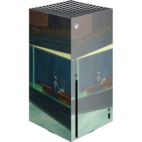 Edward Hopper Nighthawks 1942 Xbox Series X Console Skin