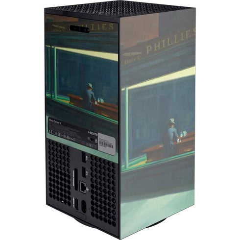 Edward Hopper Nighthawks 1942 Xbox Series X Console Skin