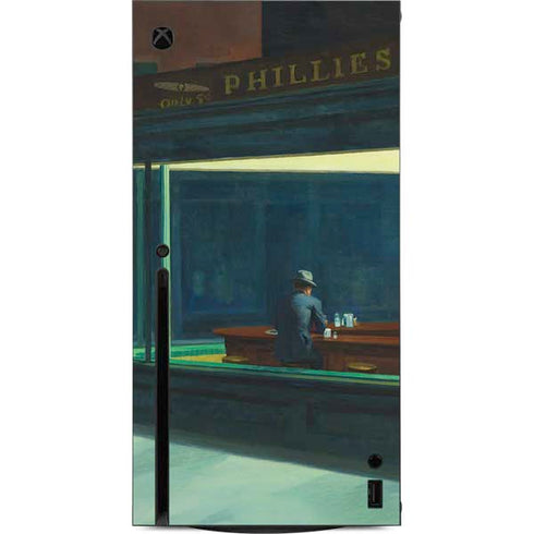 Edward Hopper Nighthawks 1942 Xbox Series X Console Skin