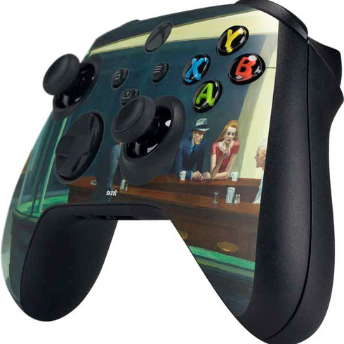 Edward Hopper Nighthawks 1942 Xbox Series X Controller Skin