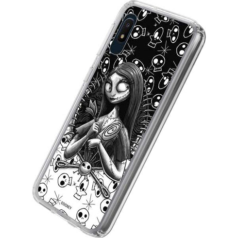 Disney The Nightmare Before Christmas Sally Art Galaxy A10e Clear Case