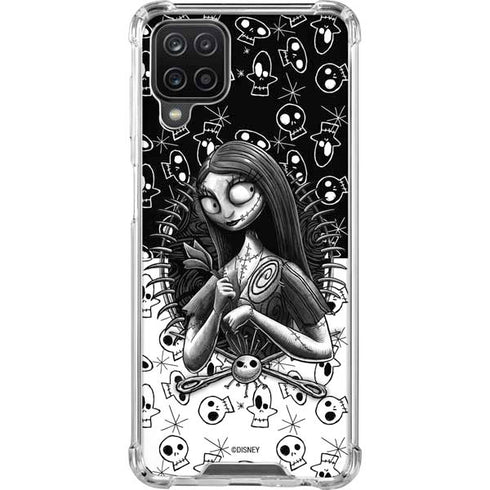 Disney The Nightmare Before Christmas Sally Art Galaxy A12 Clear Case