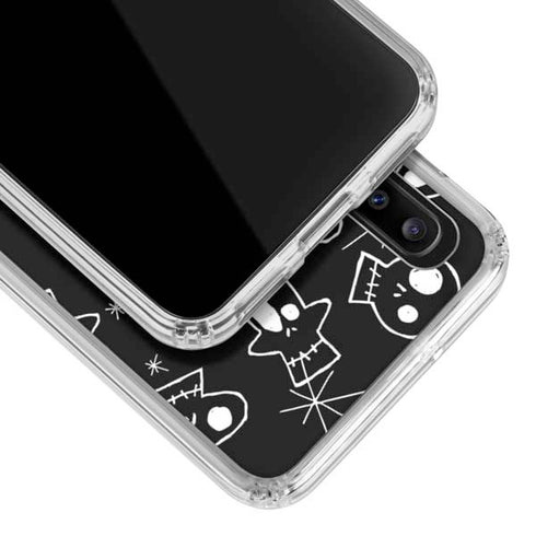 Disney The Nightmare Before Christmas Sally Art Galaxy A20 Clear Case