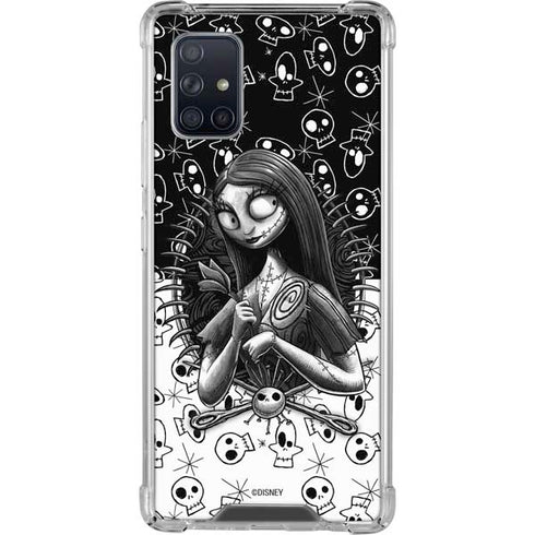 Disney The Nightmare Before Christmas Sally Art Galaxy A71 5G Clear Case
