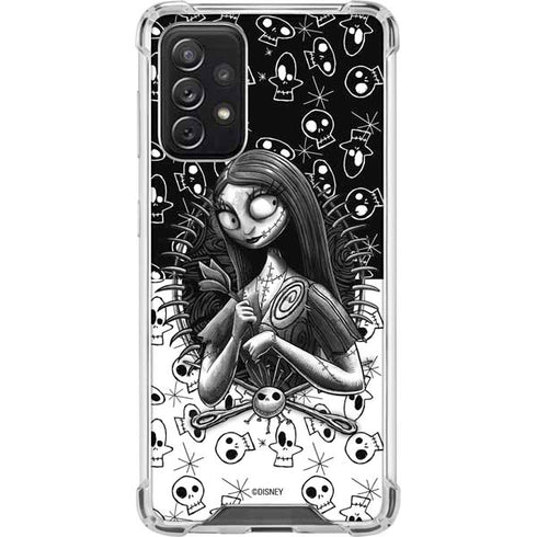 Disney The Nightmare Before Christmas Sally Art Galaxy A72 5G Clear Case