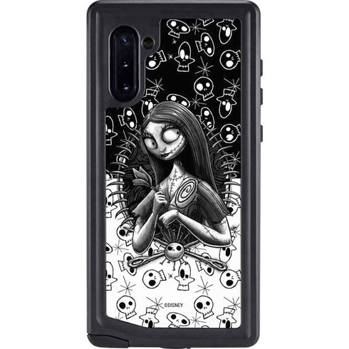 Disney The Nightmare Before Christmas Sally Art Galaxy Note 10 Waterproof Case