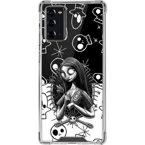 Disney The Nightmare Before Christmas Sally Art Galaxy Note20 5G Clear Case