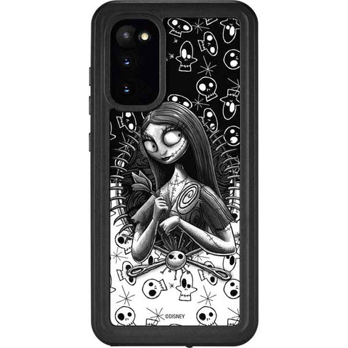 Disney The Nightmare Before Christmas Sally Art Galaxy S20 Waterproof Case