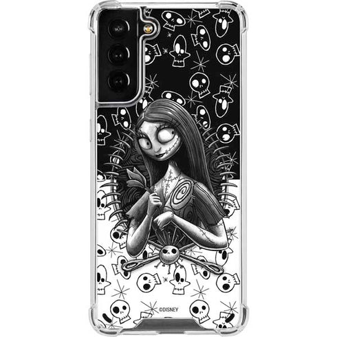 Disney The Nightmare Before Christmas Sally Art Galaxy S21 Plus 5G Clear Case