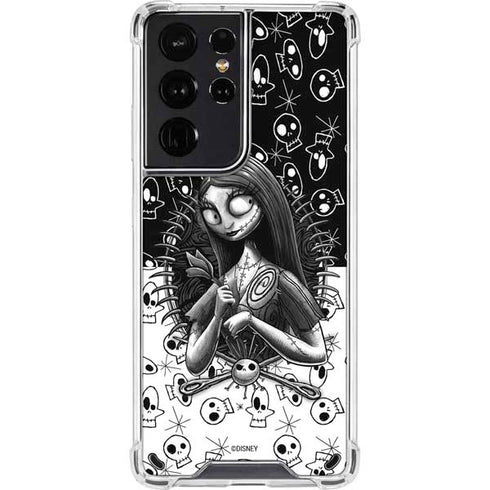 Disney The Nightmare Before Christmas Sally Art Galaxy S21 Ultra 5G Clear Case