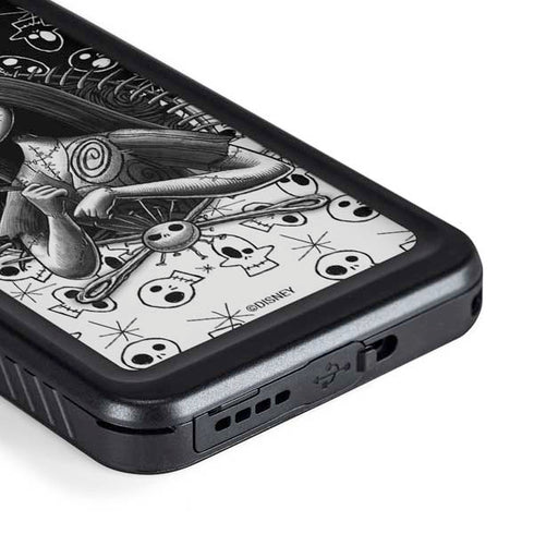 Disney The Nightmare Before Christmas Sally Art Galaxy S23 Waterproof Case