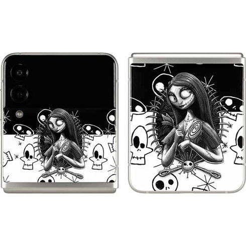 Disney The Nightmare Before Christmas Sally Art Galaxy Z Flip3 5G Skin