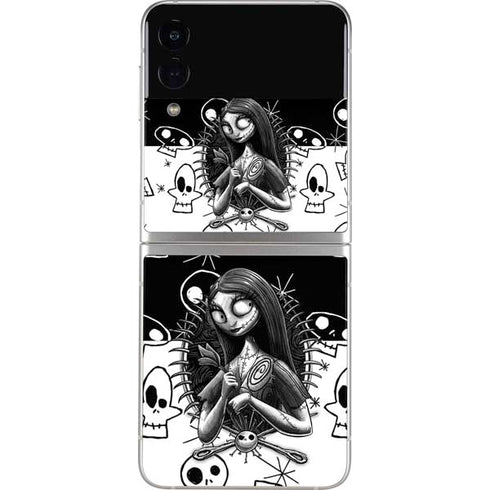 Disney The Nightmare Before Christmas Sally Art Galaxy Z Flip3 5G Skin