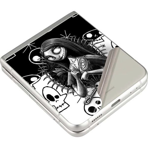 Disney The Nightmare Before Christmas Sally Art Galaxy Z Flip3 5G Skin
