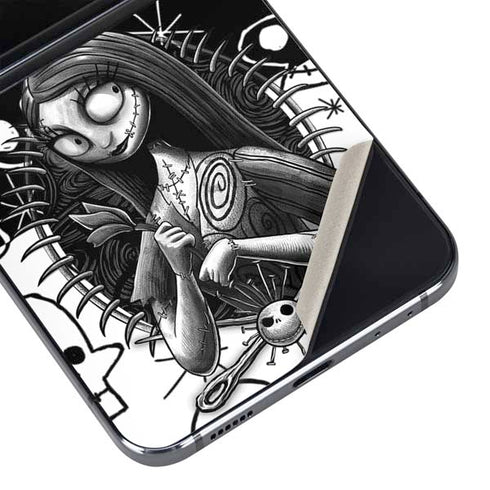 Disney The Nightmare Before Christmas Sally Art Galaxy Z Flip5 5G Skin
