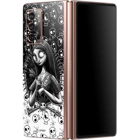 Disney The Nightmare Before Christmas Sally Art Galaxy Z Fold2 5G Skin