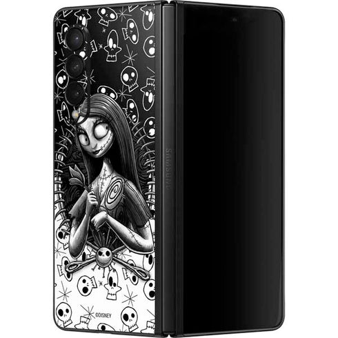 Disney The Nightmare Before Christmas Sally Art Galaxy Z Fold3 5G Skin