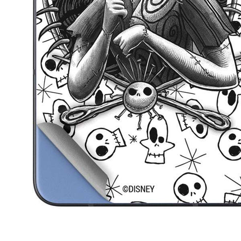 Disney The Nightmare Before Christmas Sally Art Galaxy Z Fold5 5G Skin
