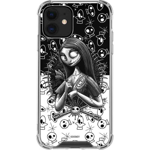 Disney The Nightmare Before Christmas Sally Art iPhone 12 Mini Clear Case