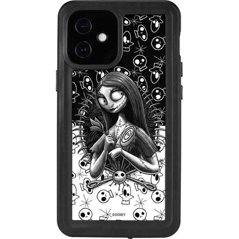 Disney The Nightmare Before Christmas Sally Art iPhone 12 Mini Waterproof Case