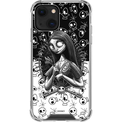 Disney The Nightmare Before Christmas Sally Art iPhone 14 Plus Clear Case