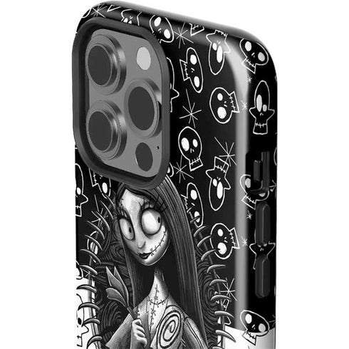 Disney The Nightmare Before Christmas Sally Art iPhone 14 Pro Impact Case