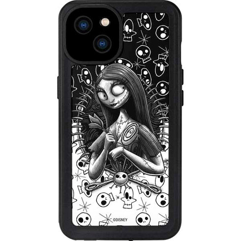 Disney The Nightmare Before Christmas Sally Art iPhone 15 Plus Waterproof Case