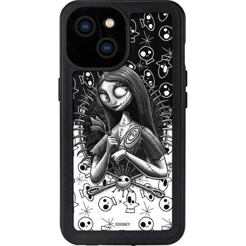 Disney The Nightmare Before Christmas Sally Art iPhone 15 Waterproof Case
