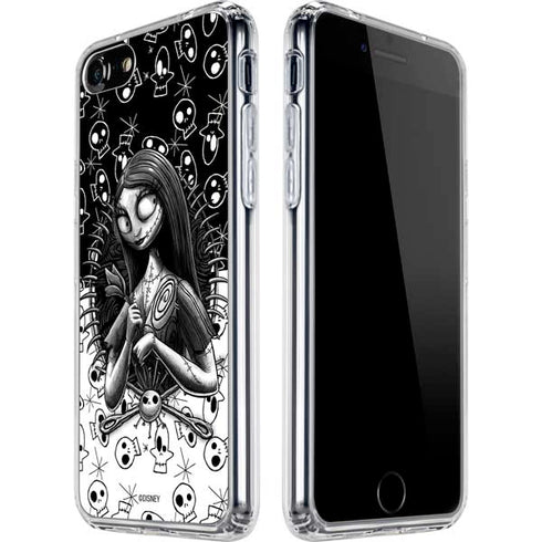 Disney The Nightmare Before Christmas Sally Art iPhone SE (2nd & 3rd Gen) Clear Case