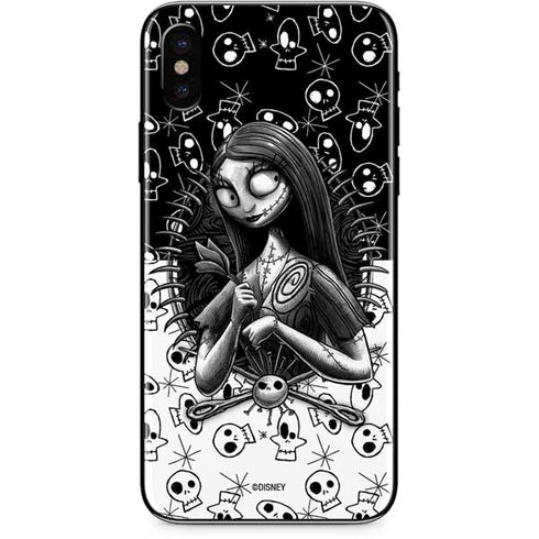 Disney The Nightmare Before Christmas Sally Art iPhone X Skin