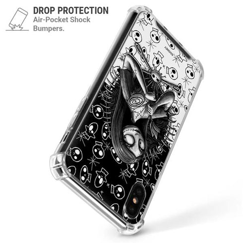 Disney The Nightmare Before Christmas Sally Art iPhone XS Max Clear Case