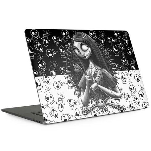 Disney The Nightmare Before Christmas Sally Art Apple MacBook Pro 15-inch Skin