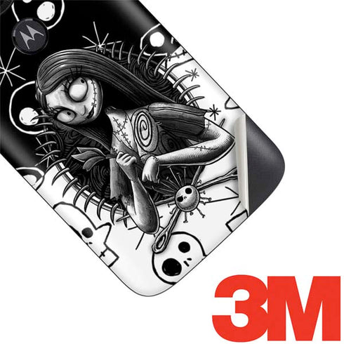Disney The Nightmare Before Christmas Sally Art Moto E5 Play Skin