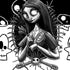 Disney The Nightmare Before Christmas Sally Art Moto E5 Play Skin