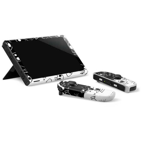 Disney The Nightmare Before Christmas Sally Art Nintendo Switch OLED (2021) Skin