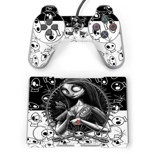 Disney The Nightmare Before Christmas Sally Art PlayStation Classic Bundle Skin