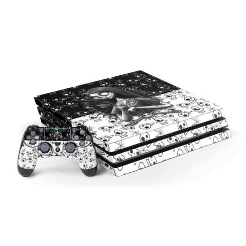 Disney The Nightmare Before Christmas Sally Art PS4 Pro Bundle Skin