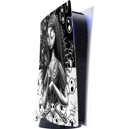 Disney The Nightmare Before Christmas Sally Art PS5 Digital Edition Console Skin