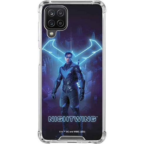 DC Comics Gotham Knights Nightwing Galaxy A12 Clear Case