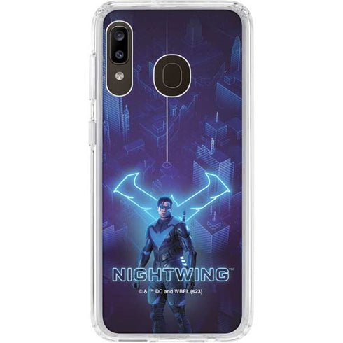 DC Comics Gotham Knights Nightwing Galaxy A20 Clear Case
