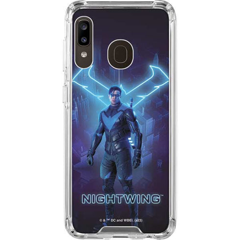 DC Comics Gotham Knights Nightwing Galaxy A30 Clear Case